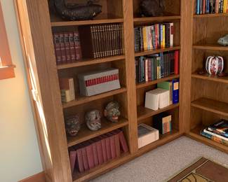 books and home decor