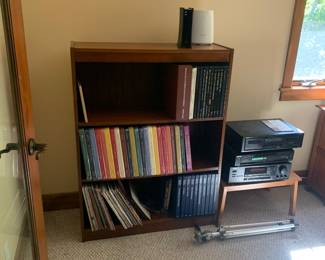 records & stereo equipment