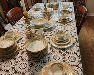 Beautiful old set of Noritake service for 12