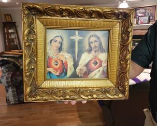 Beautiful old religious picture