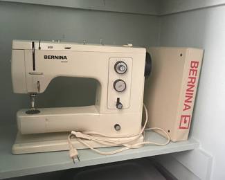 Bernina sewing machine.