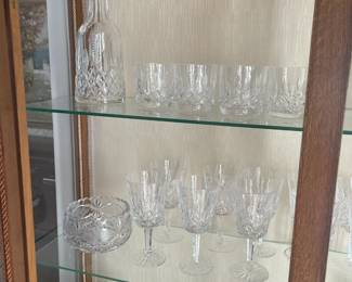 Waterford crystal.