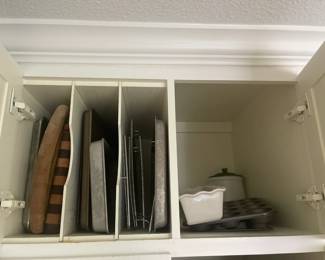 Charcuterie boards and baking sheets