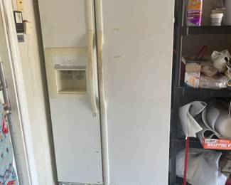 Side by side refrigerator.