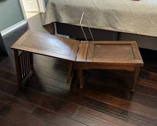 Circa 1920's French cane seated chamber pot