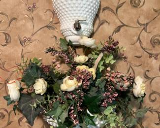 Antique Hobnail Vitrine