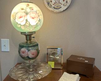 Antique Hurricane lamp