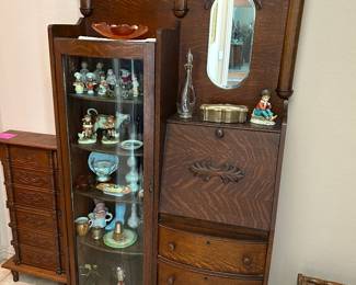 Dark Oak Antique Side by side