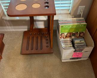 Oak custom pool cue caddy