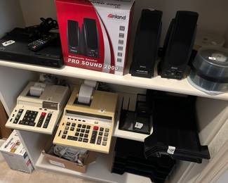 Blue Ray Player, speakers