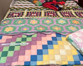 Hand made quilts