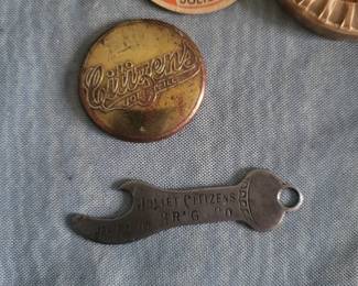 Rare pre prohibition Joliet Citizen's Brewery cap