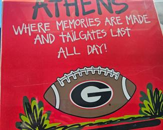 Georgia Bulldog Decor