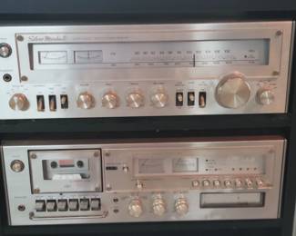 Silver Marshall stereo components 