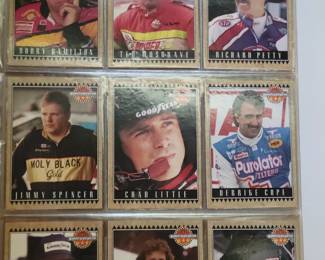 1990s Nascar trading cards