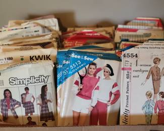 Vintage sewing patterns 