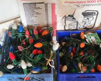 Vintage Christmas lights