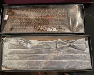 1960's/70's Cummerbunds and Bow Ties