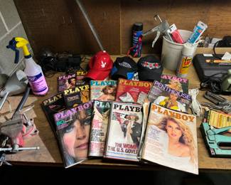 Vintage Playboy magazines 