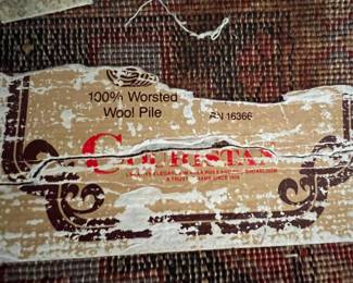 Couristan 100% wool rug