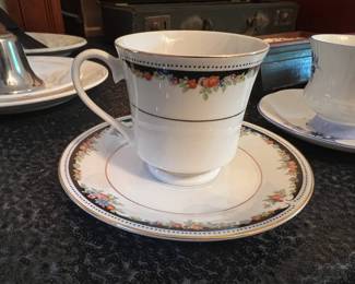 Sylverie Lynn's Fine China Tea Cup & Saucer