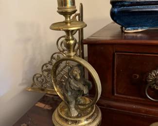 Candle holder at South Hadley Estate Sale in Massachusetts MA