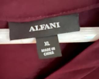 XL size Alfani women's clothing South Hadley estate sale Massachusetts 
