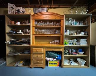 Glassware including Harley-Davidson 