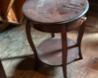 Matching pair of side tables and more Furniture at South Hadley Estate Sale in Massachusetts MA