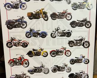 Harley Davidson Motorcycle poster