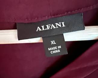 XL size Alfani women's clothing South Hadley estate sale Massachusetts 