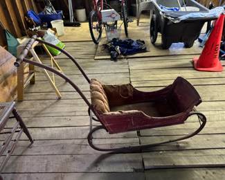 Antique Sleigh & Furniture at South Hadley Estate Sale in Massachusetts MA