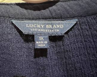 Lucky Brand womens top size 1X