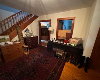 100% wool rugs & Furniture at South Hadley Estate Sale in Massachusetts MA