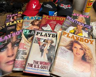 Playboy Magazines Vintage