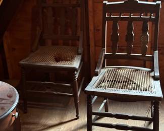 Antique chairs Furniture at South Hadley Estate Sale in Massachusetts MA