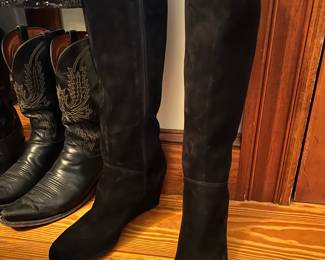 Tall womens knee boots