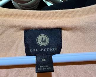 JM Collection womens top size 0X