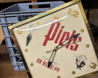 Barware, Beer Glasses, Bar signs, Coca-Cola signs, Neon light-up signs, and more Home Bar Decor and Man Cave or She Shed items at our Estate Sale in S Hadley Massachusetts this Sunday, July 14!