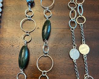 Costume jewelry necklaces 