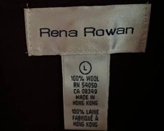 Renal Rowan size Large 100% wool clothing