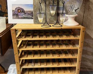 Wine rack in South Hadley MA furniture