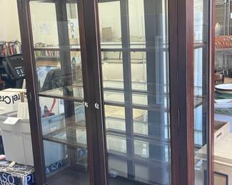 CT210Nautica Home Lexington China Cabinet With Lights