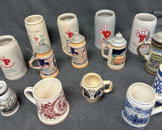 CT674German Stein And Cup Collection