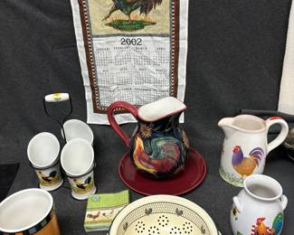 CT680Cockaadoodledo Rooster Pitchers