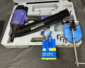 CT643Central Pneumatic Air Nailer And More