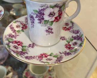 Staffordshire tea cups