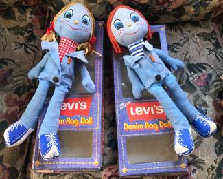 Levi’s Denim Rag Dolls