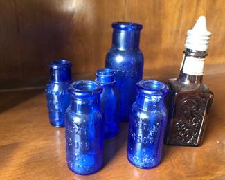 Cobalt Bottles 