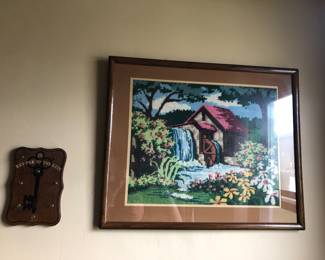 Framed Needlepoint
